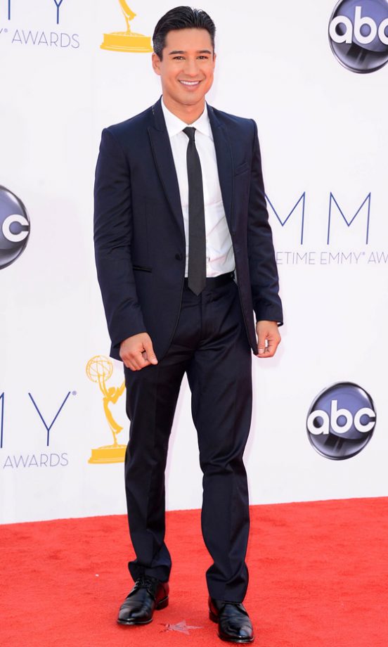Mario Lopez At The Emmys 2012