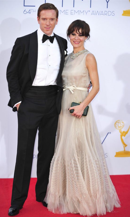 Damian Lewis and Helen McCroy At The Emmys 2012