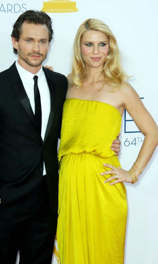 Claire Danes and Hugh Dancy At The Emmys 2012