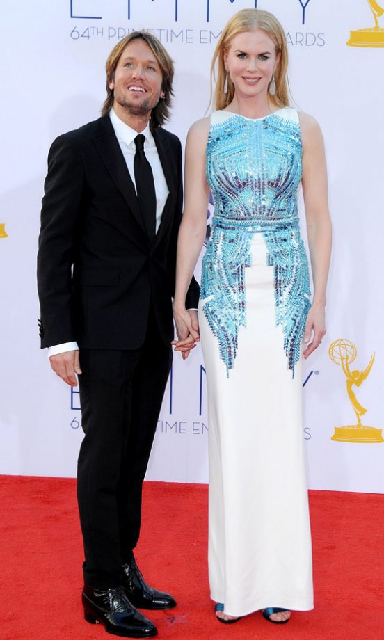 Keith Urban And Nicole Kidman At The Emmys 2012