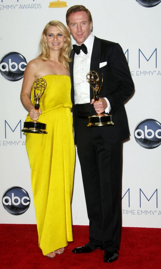 Claire Danes and Damian Lewis At The Emmys 2012