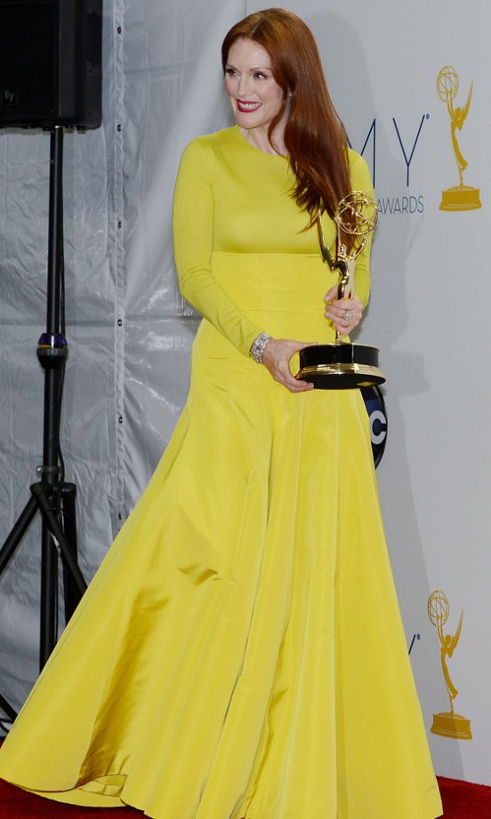 Julianne Moore At The Emmys 2012