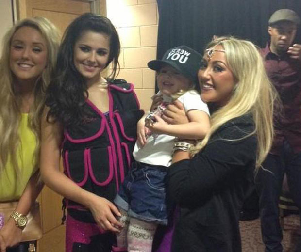 The Geordie Shore girls were ecstatic at meeting Cheryl Cole backstage