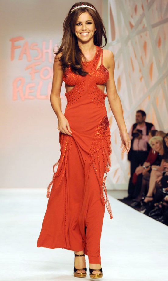 Cheryl Cole On The Catwalk