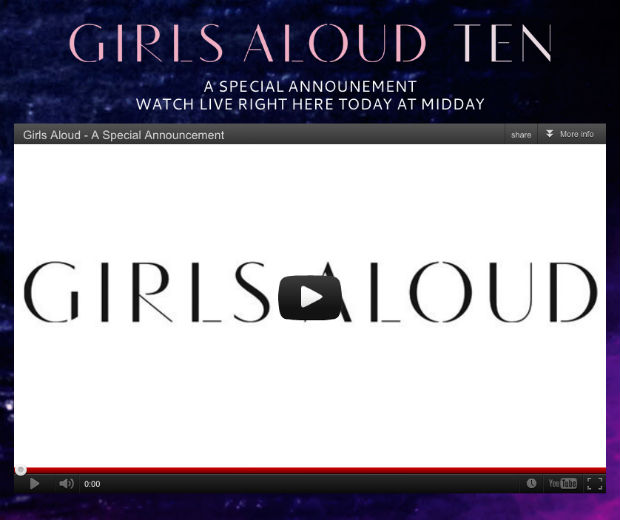 Girls Aloud Ten - they're back!