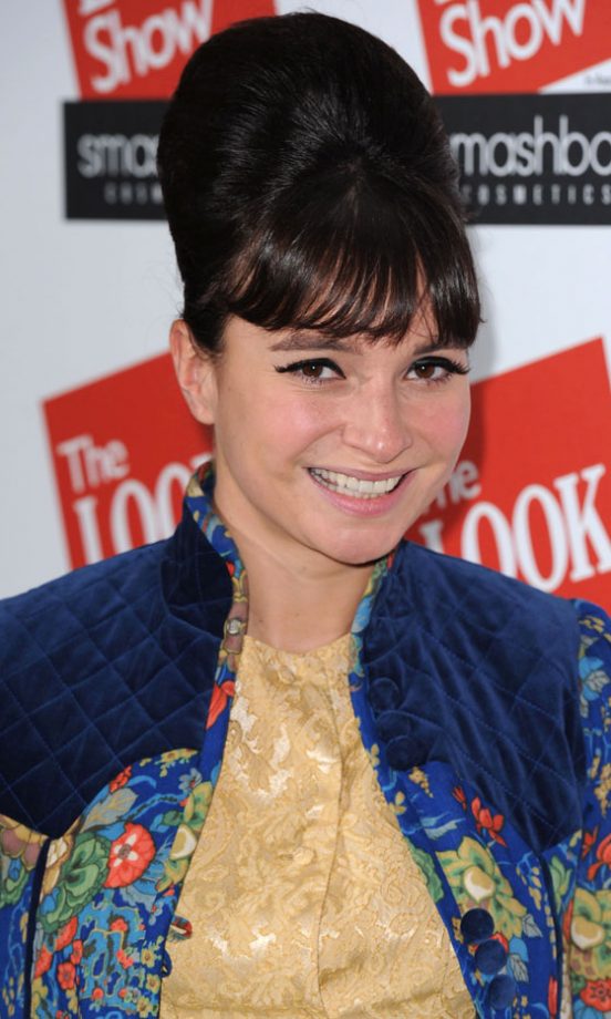 Gizzi Erskine At The LOOK Show AW12
