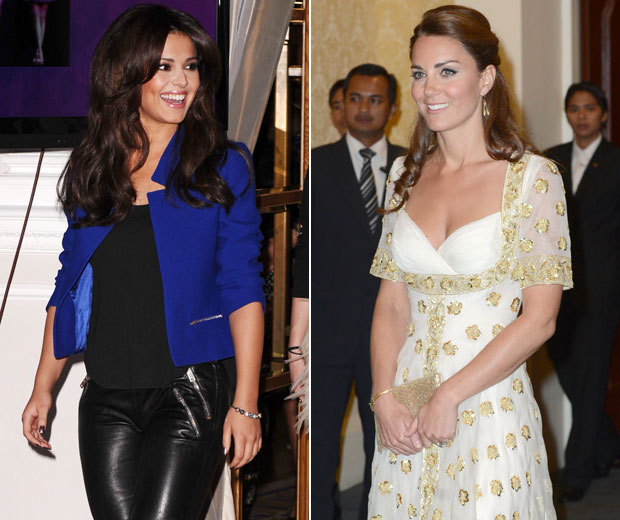 Cheryl Cole has spoken about Kate Middleton's boobs in an interview with Sunday Times Style