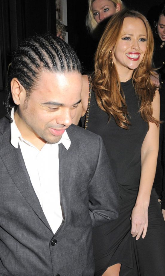 Kimberley Walsh And Justin Scott