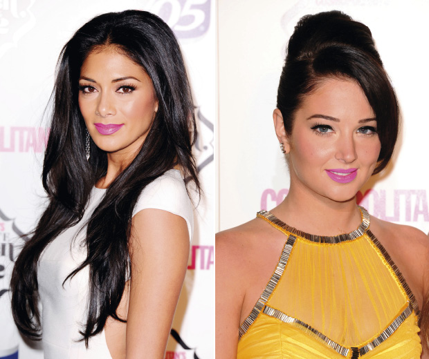 We love Tulisa and Nicole's power pouts