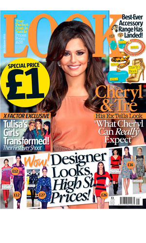 High street fashion fans will love our issue featuring Cheryl Cole and an X Factor exlusive for only £1!
