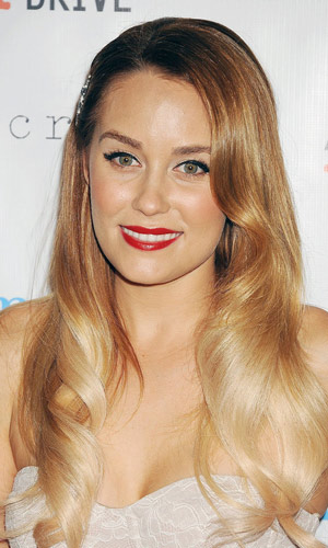 Lauren Conrad With Dip Dye/Ombre Hair, 2012