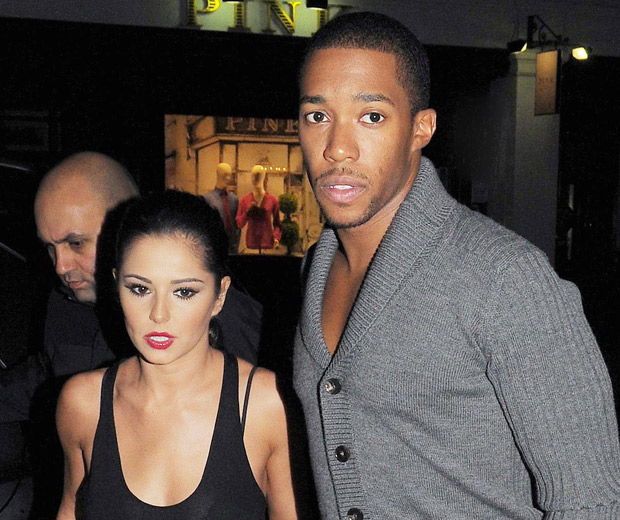 Cheryl Cole and Tre Holloway, before his accident!