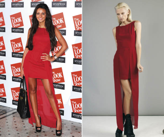 Shop the frock Michelle Keegan rocked at The LOOK Show now
