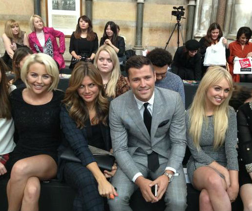 Lydia Bright, Zoe Hardman, Mark Wright and Jorgie Porter at the LOOK Show