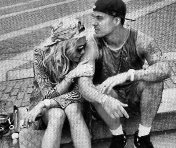 Rita Ora and Rob Kardashian in one of the pics Rob posted!