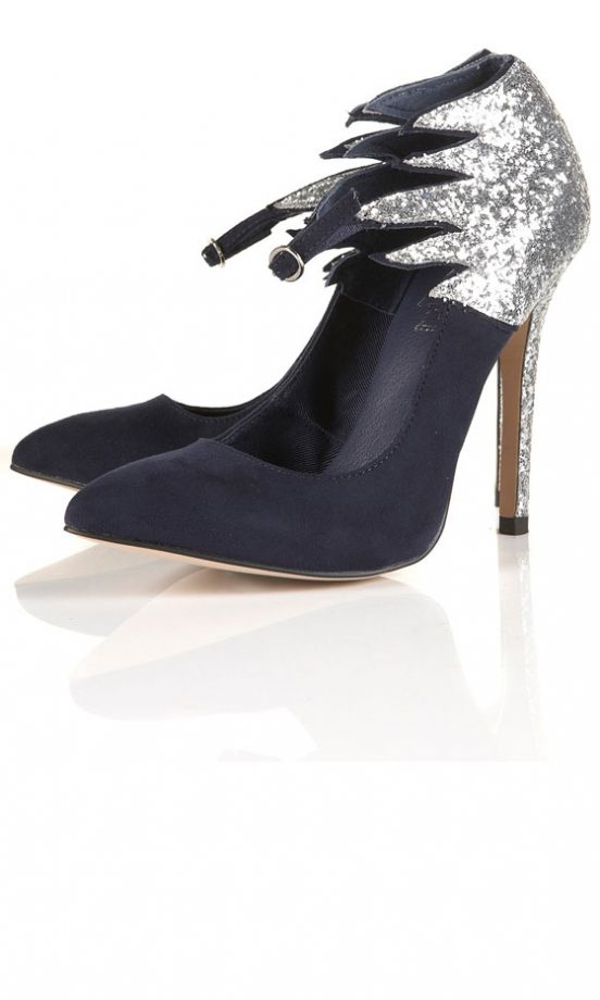 Topshop Glitter Flame Heels, £55