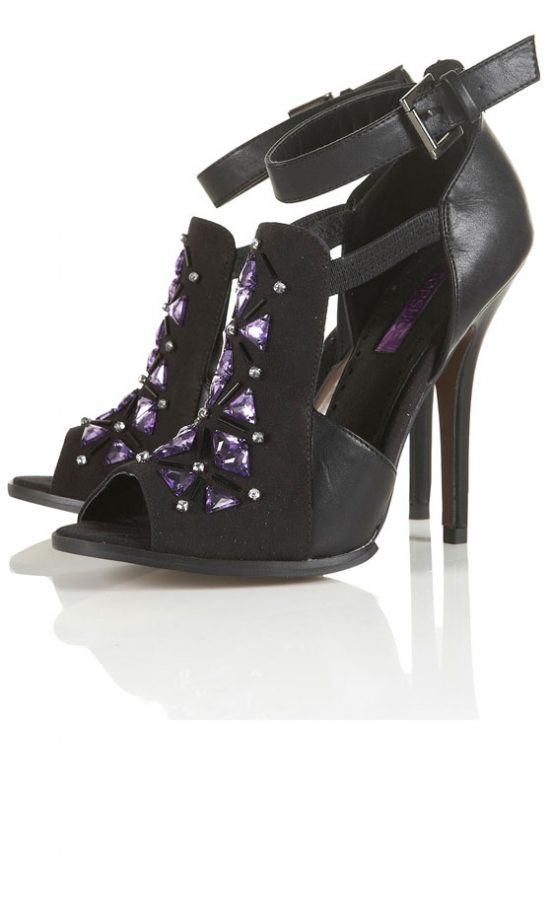 Topshop Gem Vamp Sandal Heels, £55
