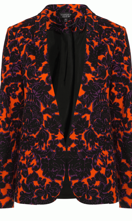 LOOK Loves: Topshop's Dandy Wallpaper Print Blazer