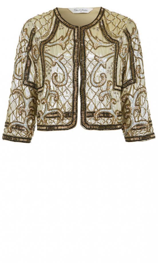 Miss Selfridge Embellished Jacket, £85
