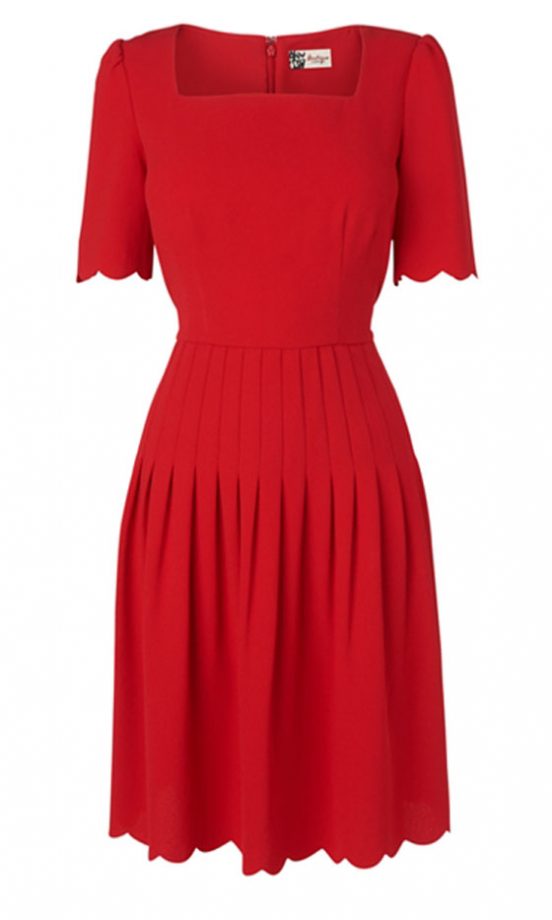 Boutique By Jaeger At John Lewis Scallop Neck Dress, £160