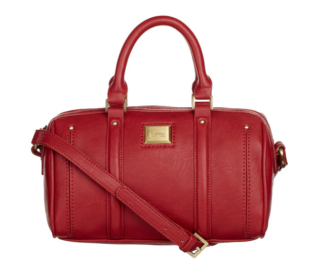 Fiorelli red 'Hope' bowling bag, £30