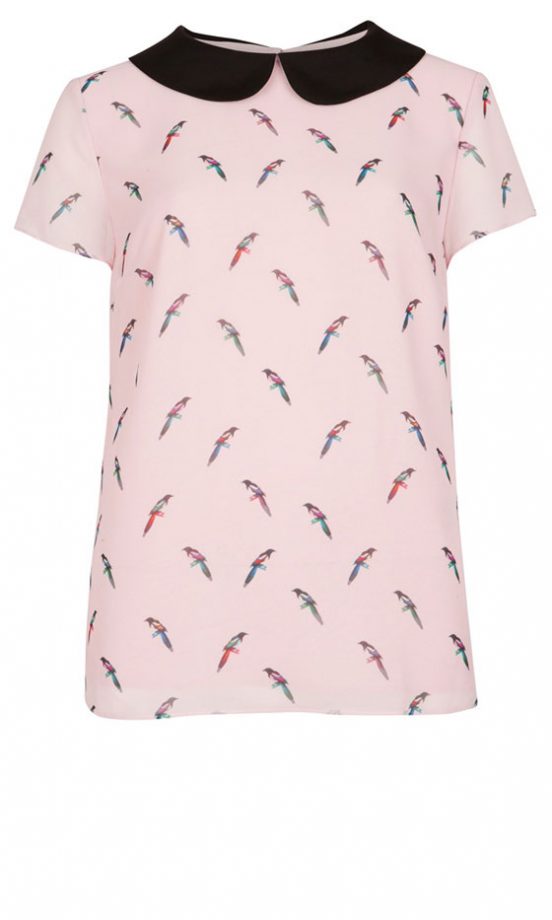 Ted Baker Parrot Print Top, £89