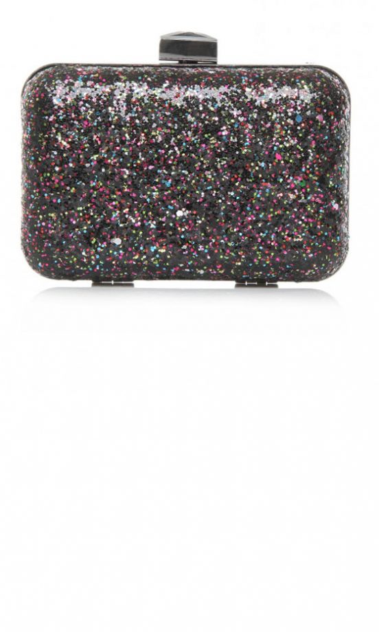 Miss KG By Kurt Geiger Olivia Glitter Clutch Bag, £35