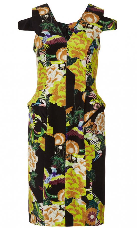 Topshop Bird Print Dress, £180