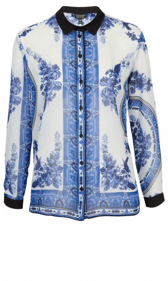 Topshop Scarf Print Shirt, £38