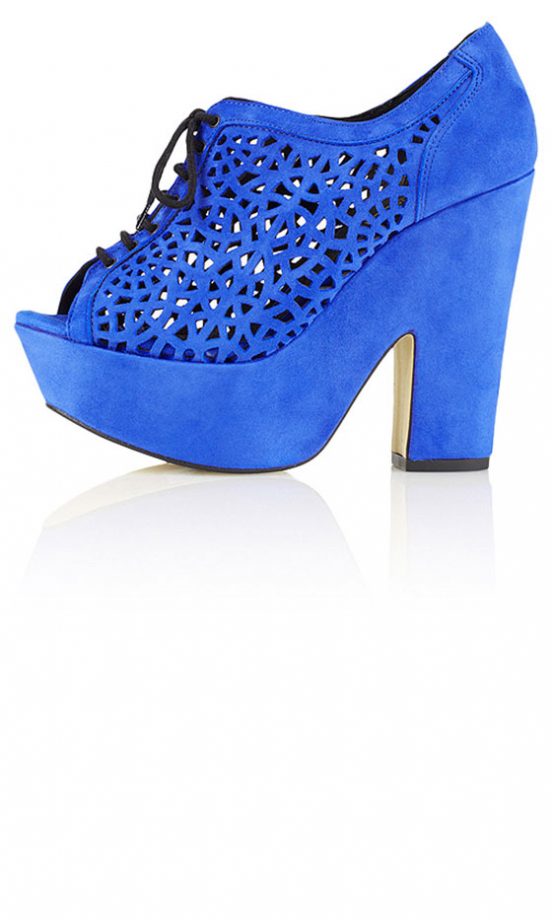 Topshop Lazer Cut Platform Heels, £80