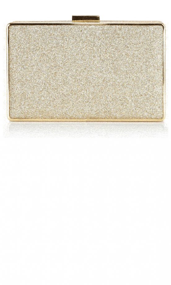 Warehouse All Over Glitter Box Clutch Bag, £26