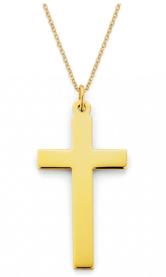 Argos Rolled Gold Cross Necklace, £49.99