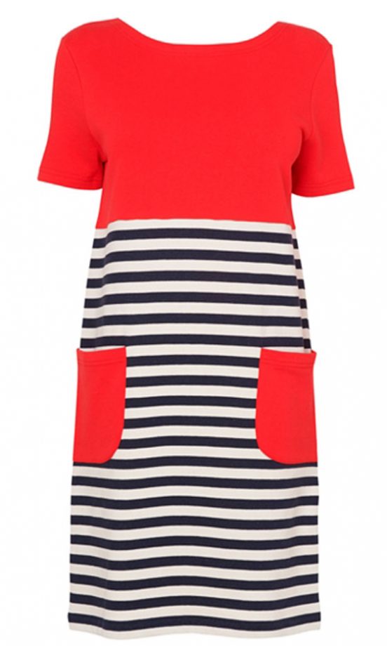 Boutique By Jaeger At John Lewis Breton Dress, £80