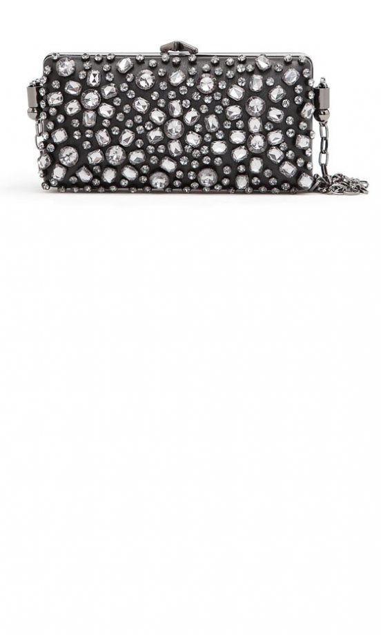 Mango Crystal Clutch Bag, £74.99