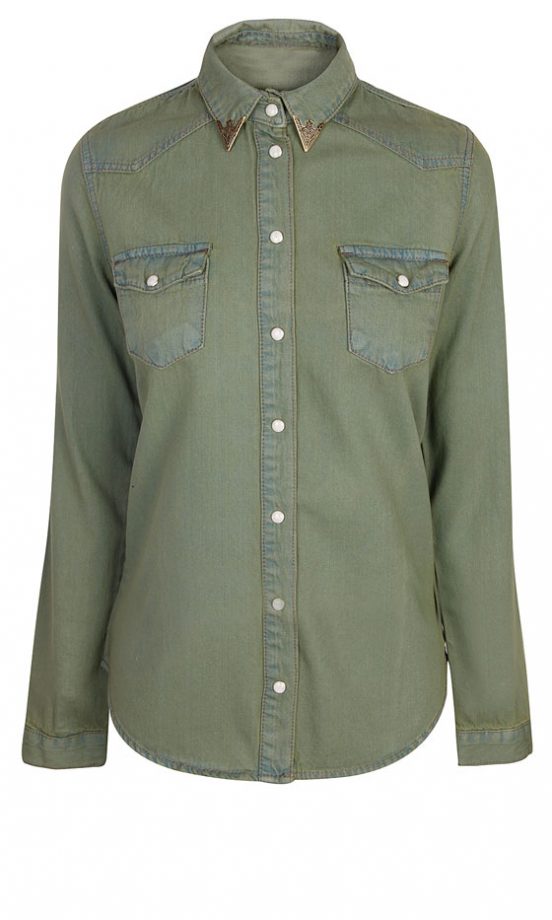 Fashion Union Khaki Shirt, £30