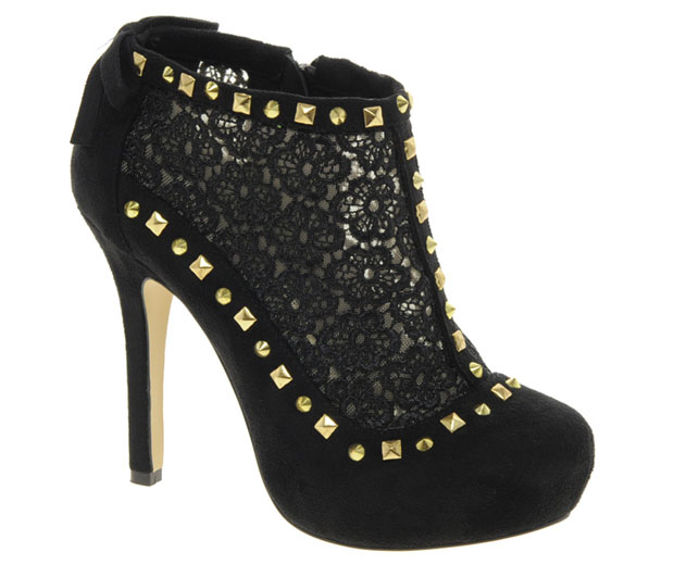 ASOS Trinket Studded Shoe Boots