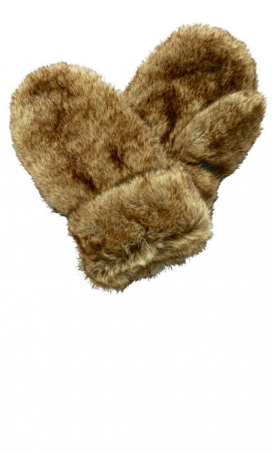 Isme Faux Fur Mittens, £12