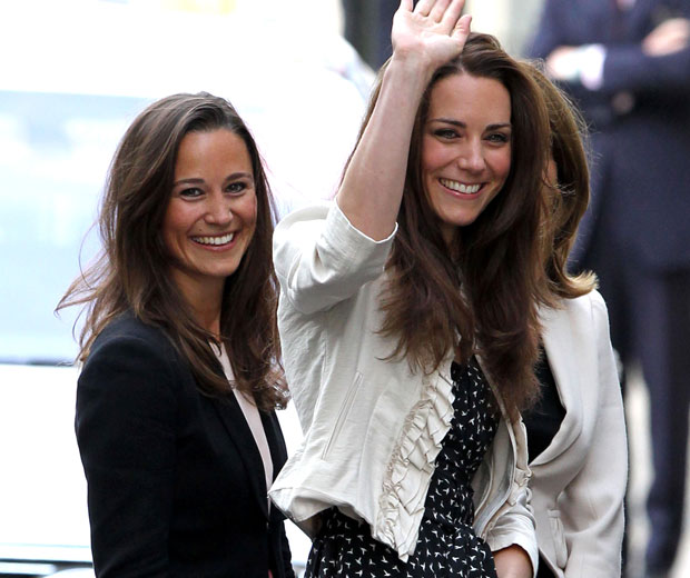 Kate Middleton and her sister Pippa stepped out in London last night for a charity fundraiser