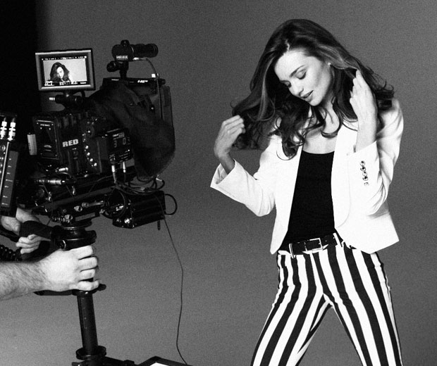 Miranda Kerr is following in the footsteps of Kate Moss as the face of Mango