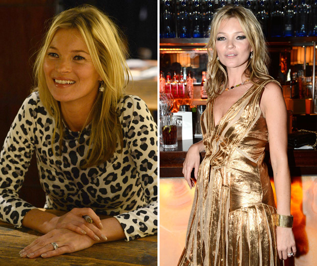 Kate Moss went from casual to glam with ease to launch her autobiography!