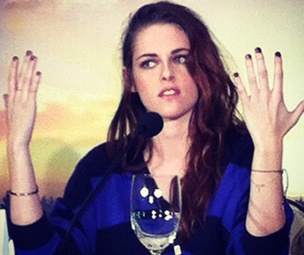 Kristen Stewart looked gorgeous at the press conference!