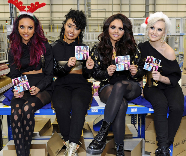 Little Mix got into the Christmas spirit last week!