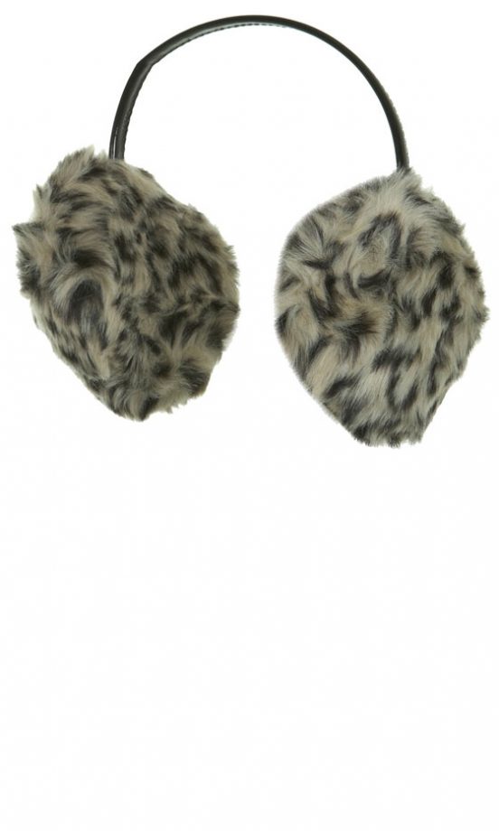 Miss Selfridge Faux Fur Ear Muffs, £14