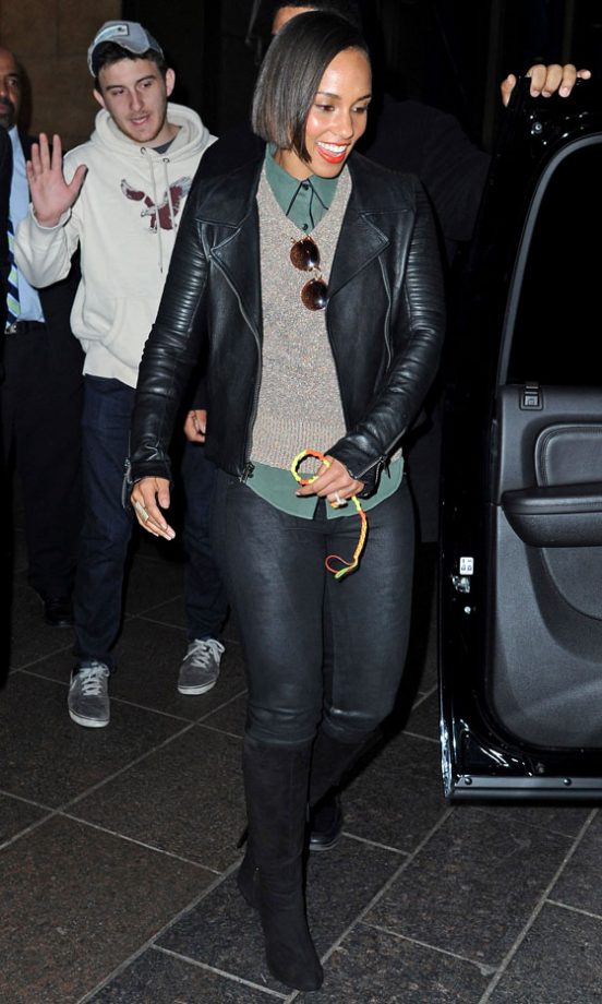 Alicia Keys Out In New York, 2012