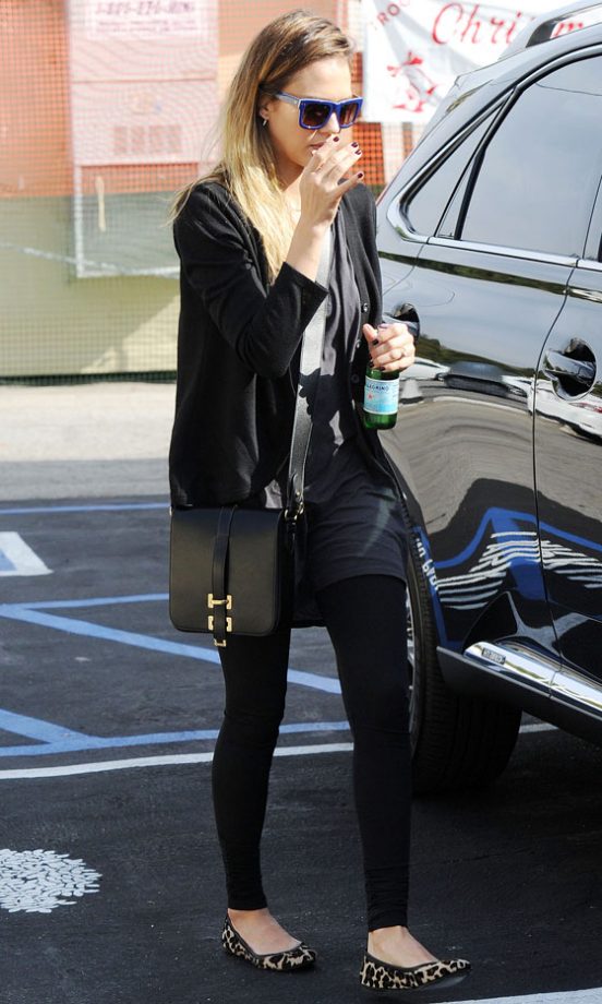 Jessica Alba Out In LA, 2012