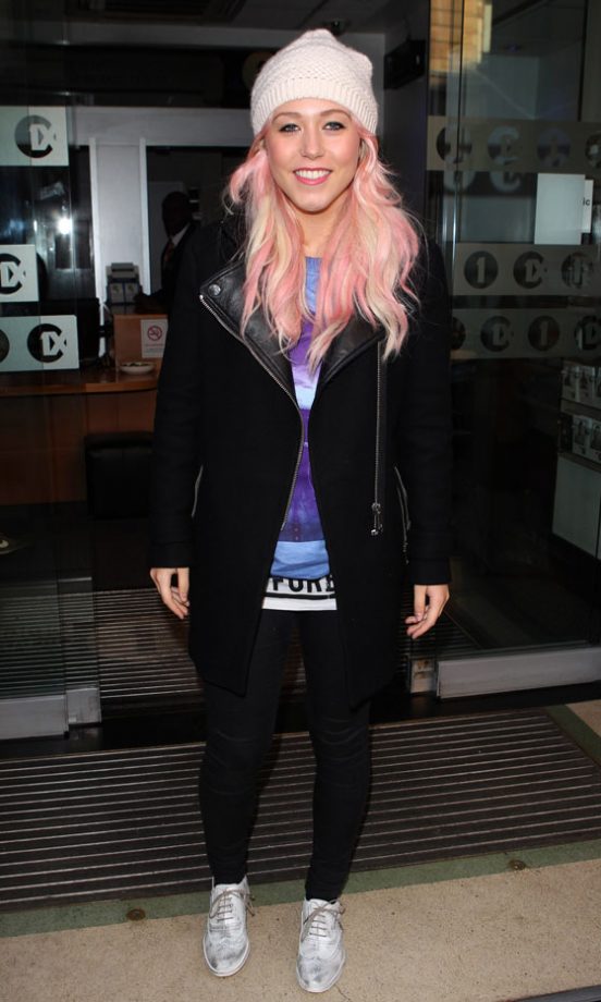 Amelia Lily Outside BBC Radio 1 Studios, 2012