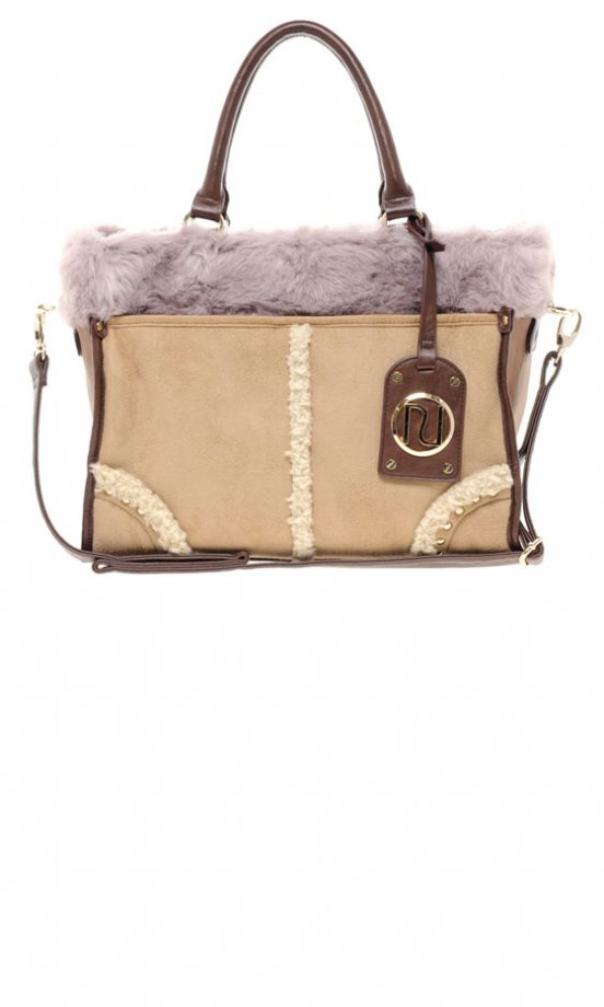 River Island Faux Fur Bag, £45