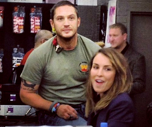 Tom Hardy and Noomi Rapace were signing autographs this weekend!