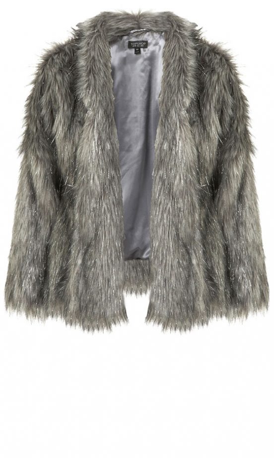 Topshop Faux Fur Jacket, £89