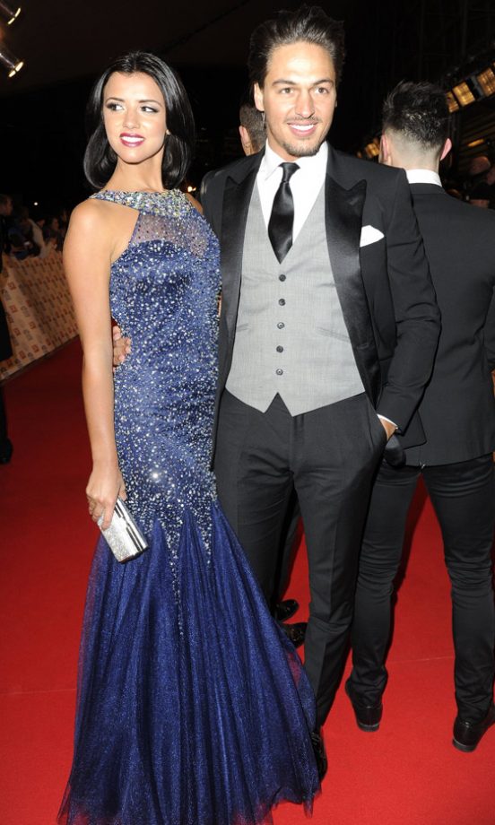 Lucy Mecklenburgh And Mario From TOWIE At The National Televsion Awards, 2013